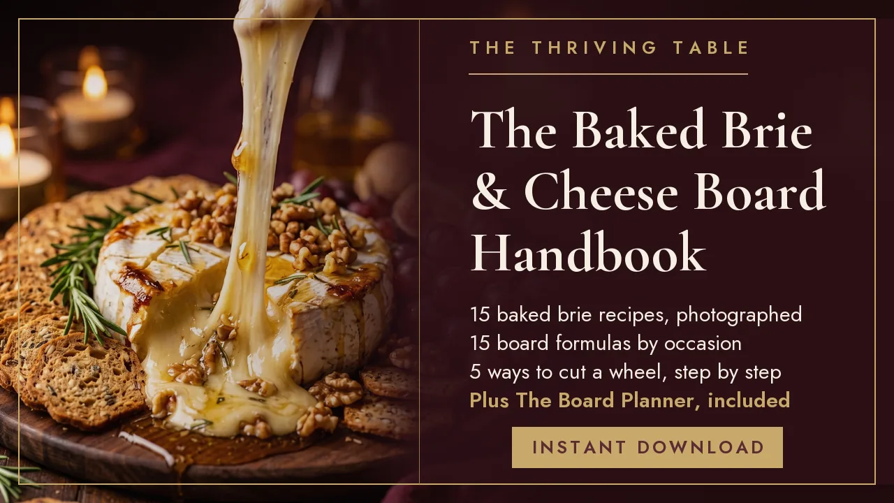 Baked Brie & Cheese Boards