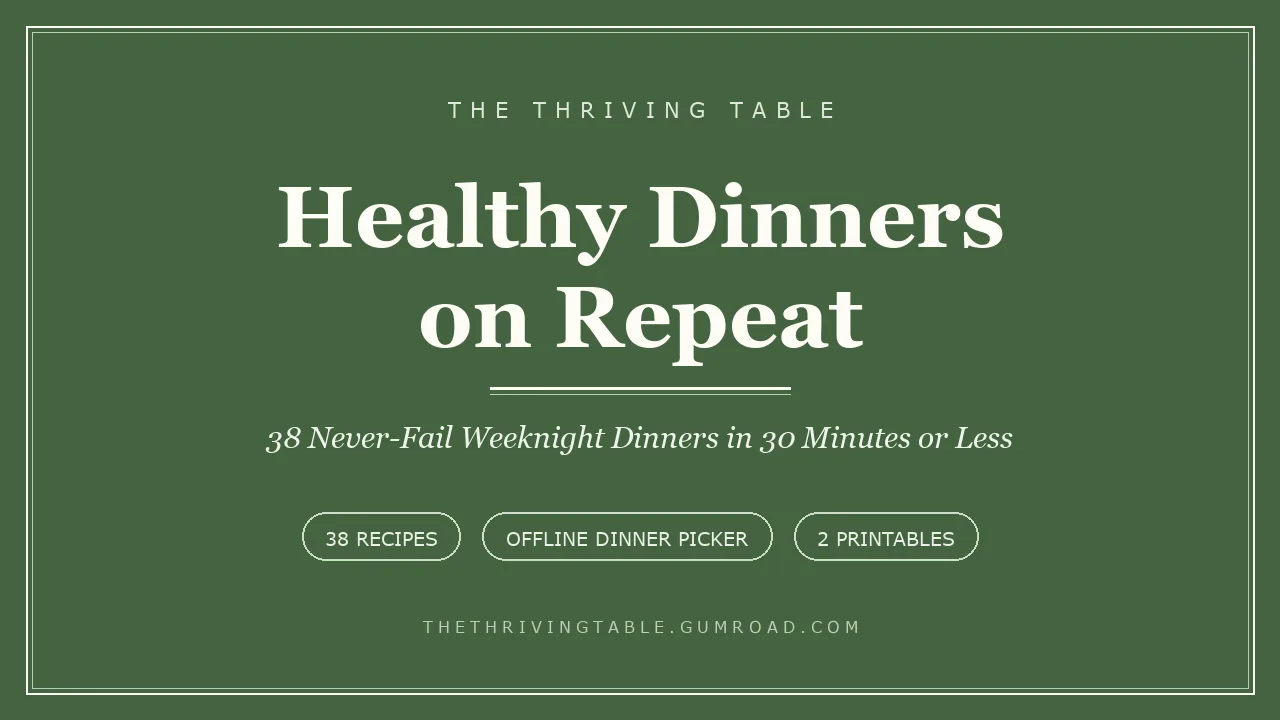 Healthy Dinners on Repeat