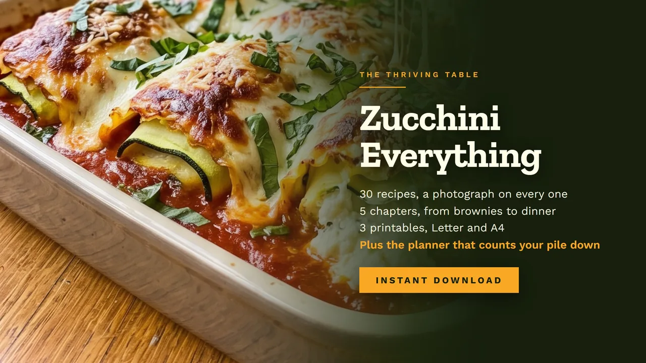 Zucchini Everything